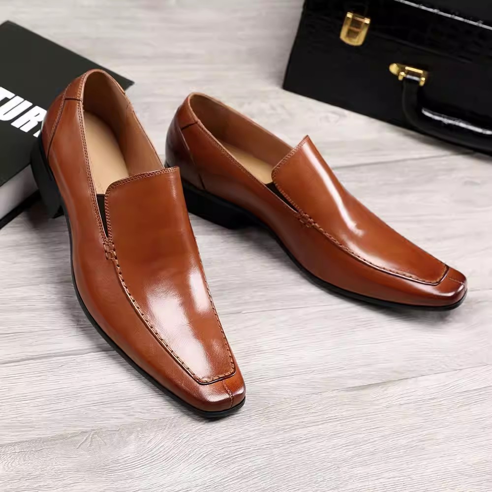 Men'S Formal Style - Кожаные туфли в японском стиле с
