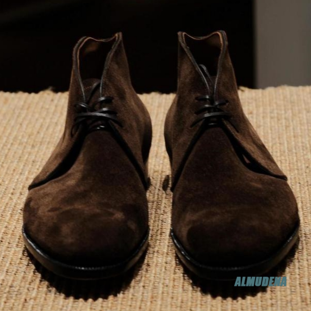 Men'S Formal Style - Мужские ботинки в уличном стиле, коричневые