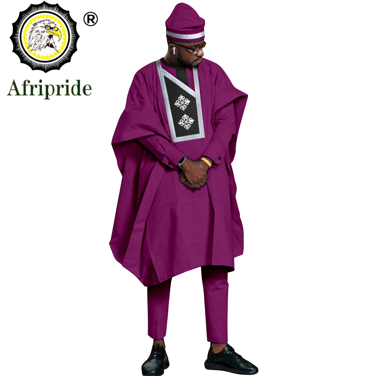 Men'S Formal Wear Rental - Мужские костюмы Agbada Robe Dashiki рубашка