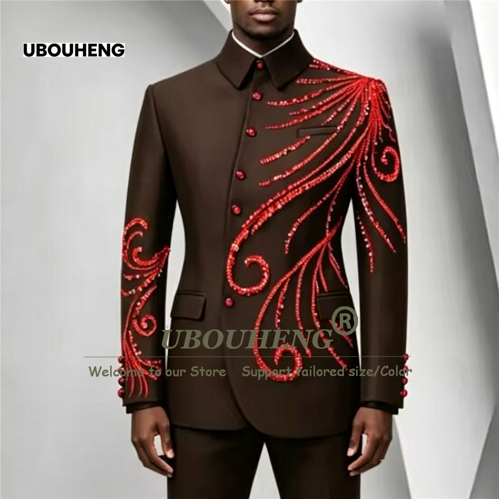 Мужской африканский костюм для – обзор и цена Men Formal Wear Wedding Guest