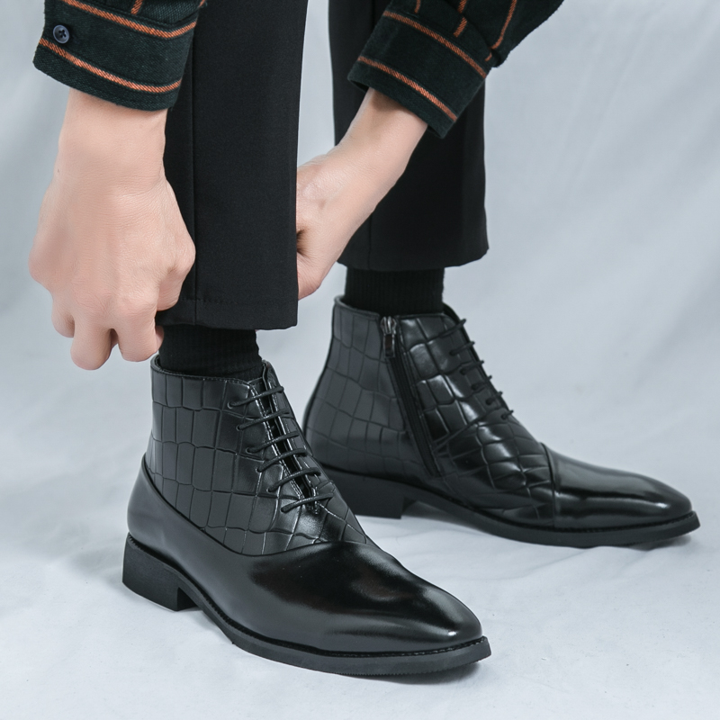 Премиальные мужские кожаные бо – обзор и цена Men'S Formal Style