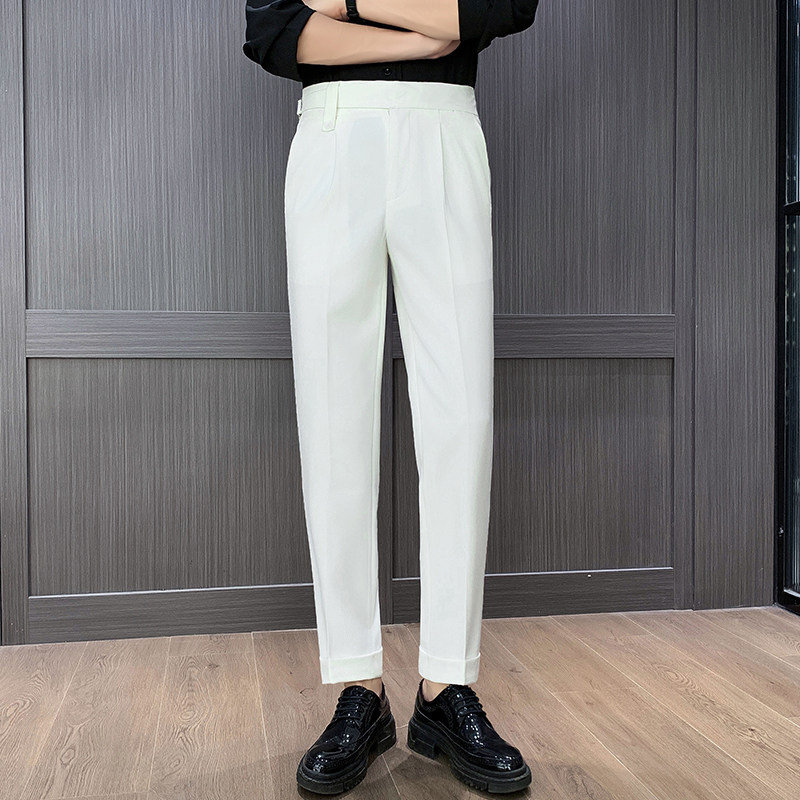 Мужские брюки с высокой талией – обзор и цена Men Formal Wear Top