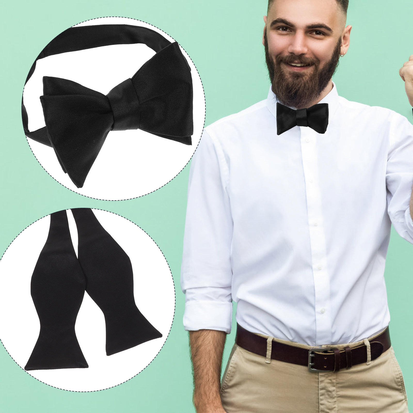 Мужской галстук-бабочка с завя – обзор и цена Men Formal Wear Look