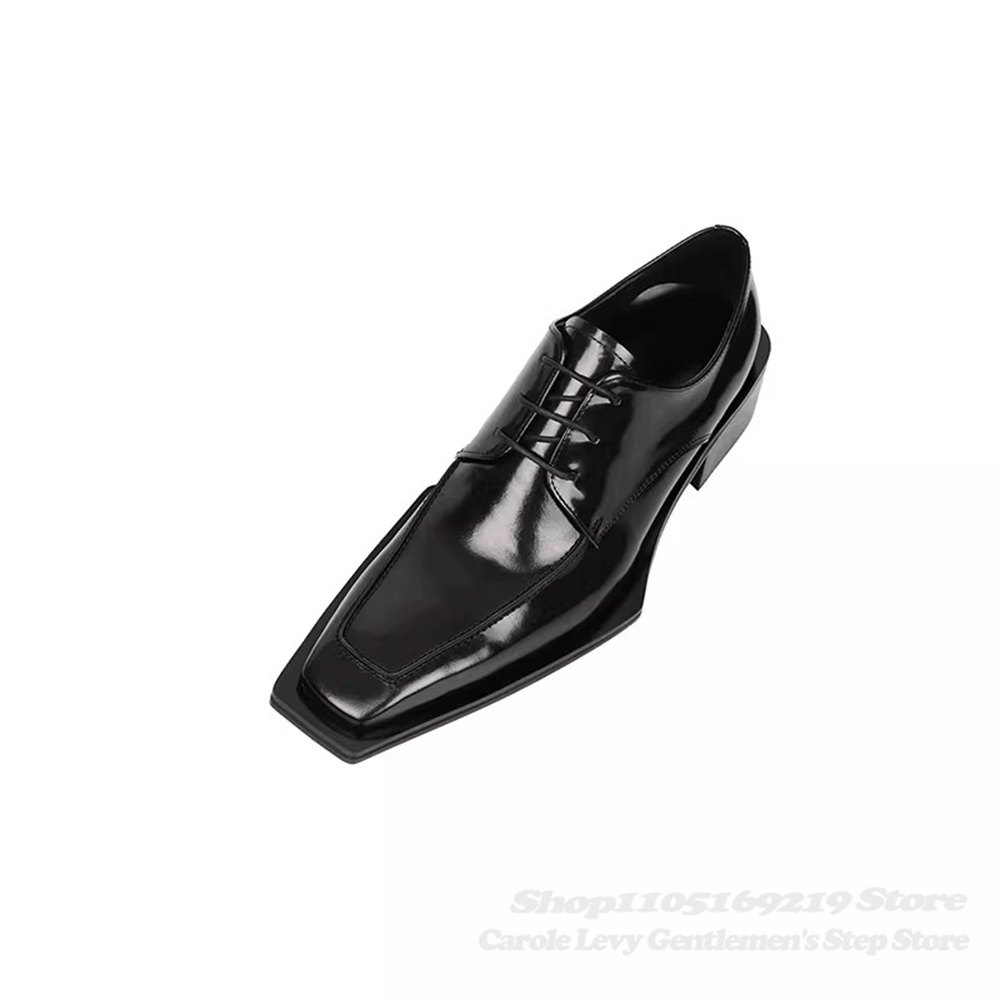 Черные мужские туфли дерби из  – обзор и цена Men'S Formal Style