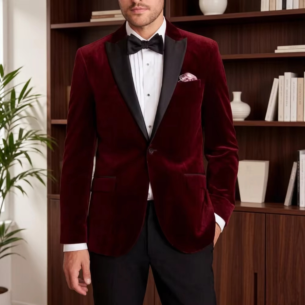 Мужской бархатный блейзер-кост – обзор и цена Men'S Formal Wear For Reception